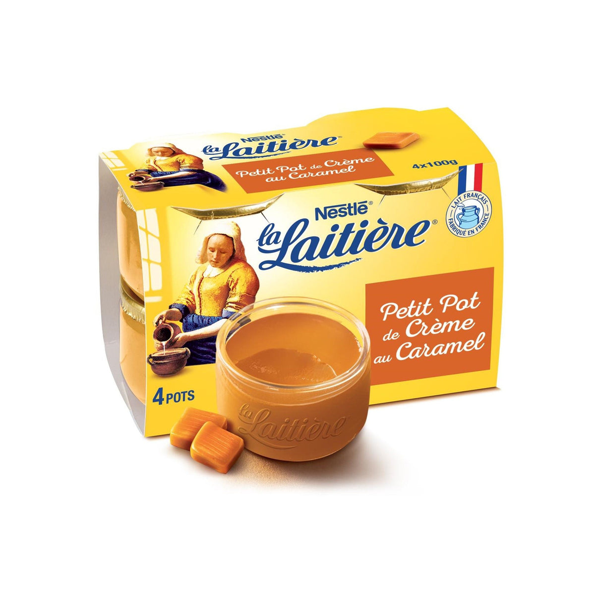 Image of Nestle La Laitiere Creme Caramel 4x100g