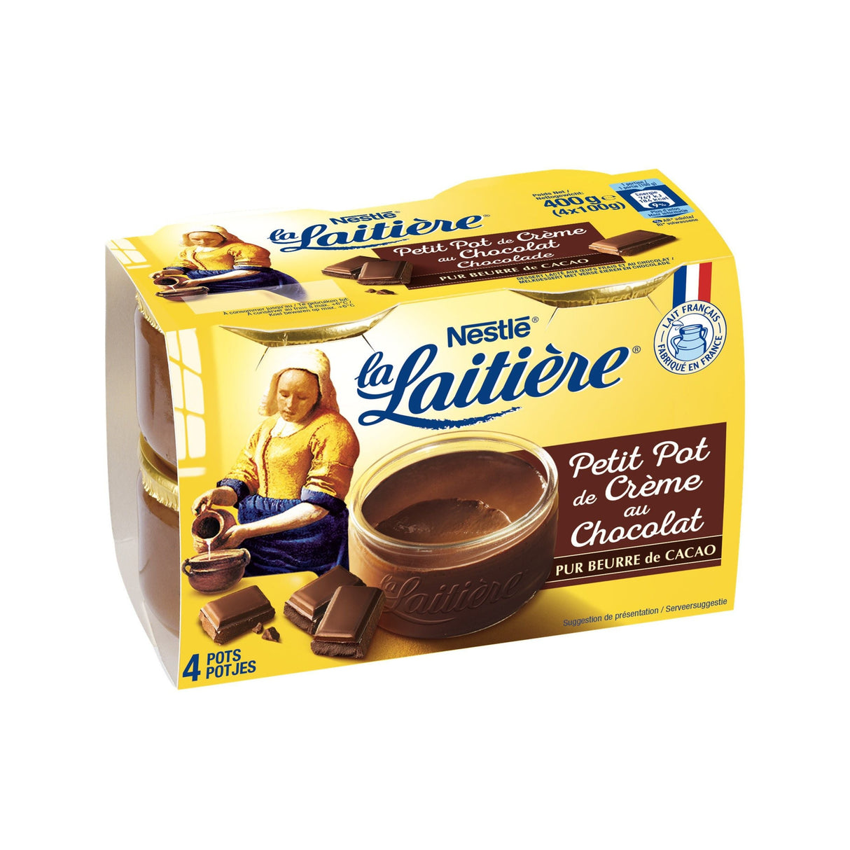 Image of Nestle La Laitiere Secret De Mousse 4X59g