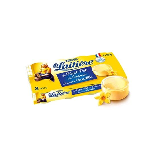 Image of Nestle La Laitiere Vanille 4x125g