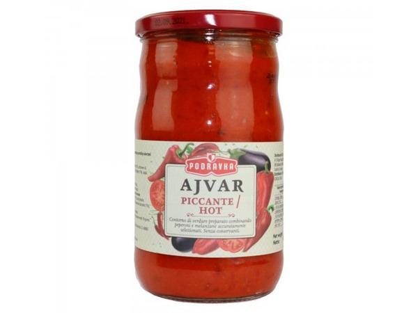 Image of Podravka Hot Mixed Vegetables Ajvar 690g