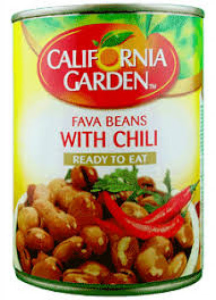 Image of California Garden Fava Beans With Chilli - 450g