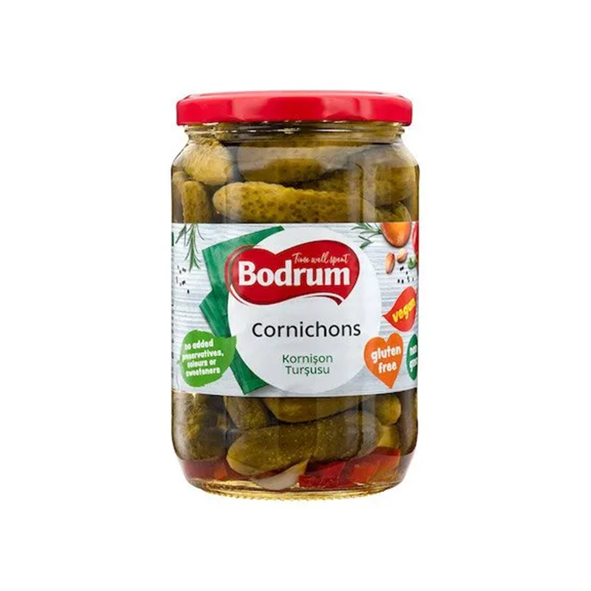 Image of Bodrum Cornichons 680g