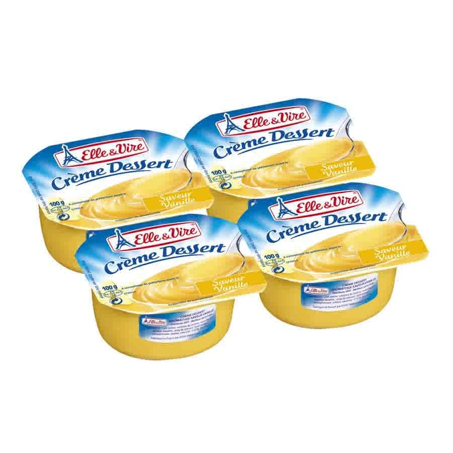 Image of Elle & Vire Creme Vanilla 4Pcs