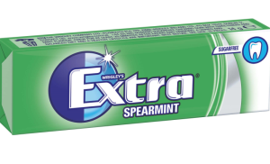 Image of Extra Spearmint Chewing Gum Sugar Free - 10PCS