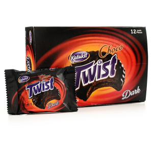 Image of Katakit Choco Twist Dark - 12PCS