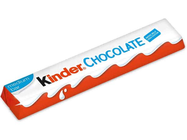 Image of Kinder Chocolate Medium Bar 21g