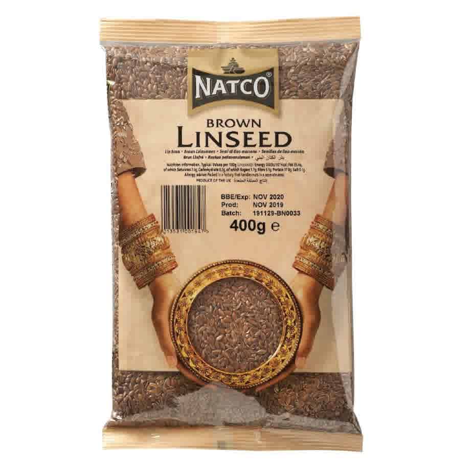 Image of Natco Brown Linseeds 400G