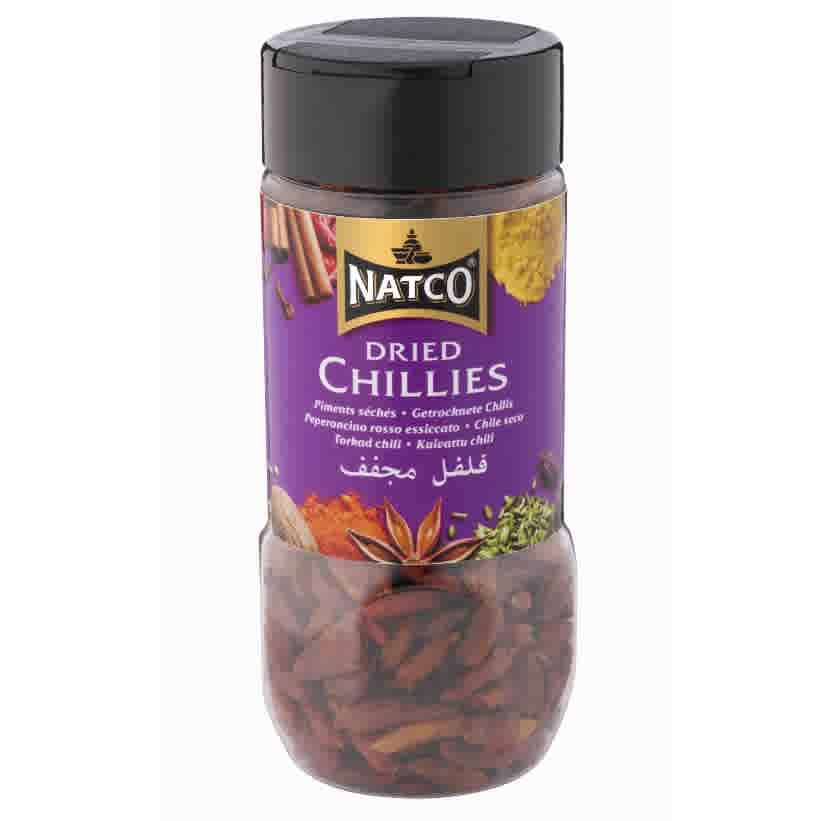 Image of Natco dried chillies 50g