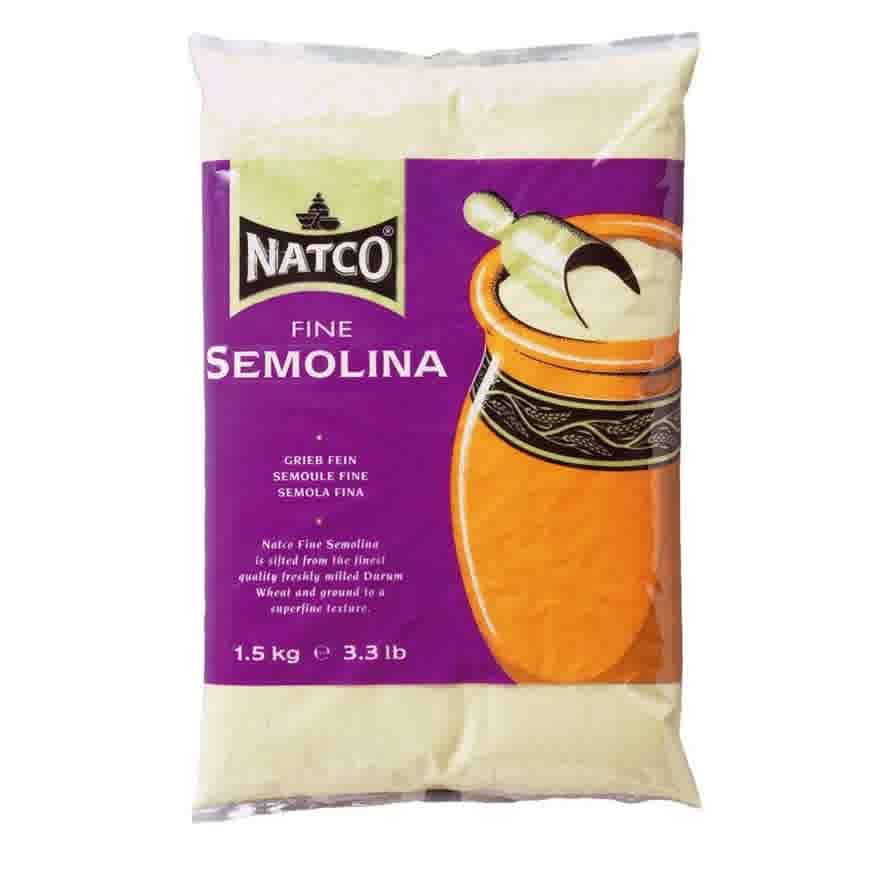 Image of Natco fine semolina 1.5kg