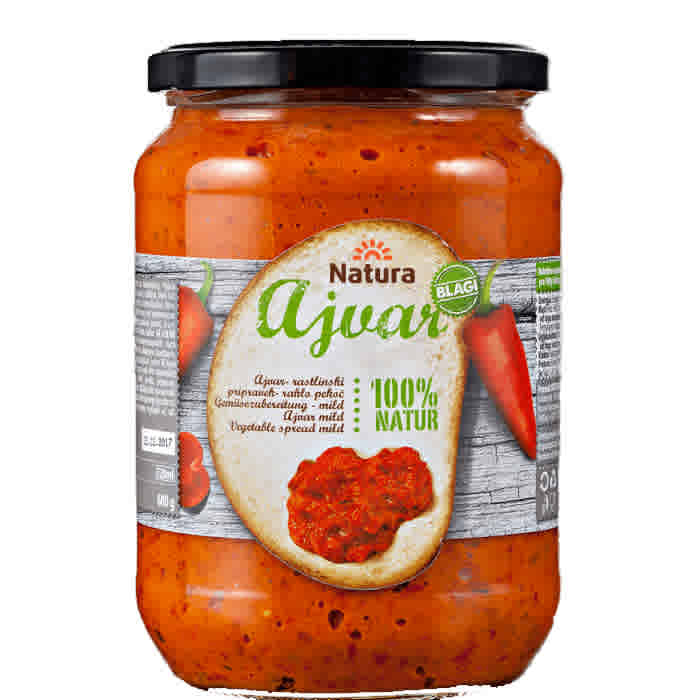 Image of Natura Ajvar Mild 540g
