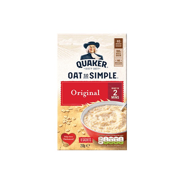 Image of Quaker Oat So Simple Original 216g