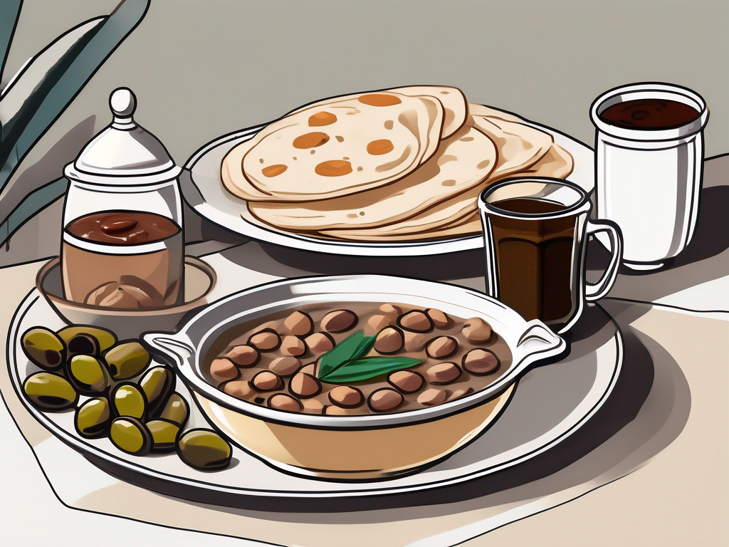 What do Arabs eat for breakfast?