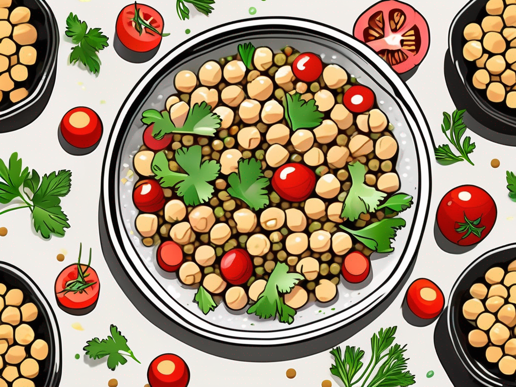 Middle Eastern Chickpea Salad Recipe
