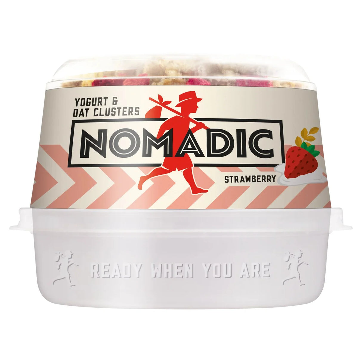 Nomadic Oat Clusters Strawberry 169g