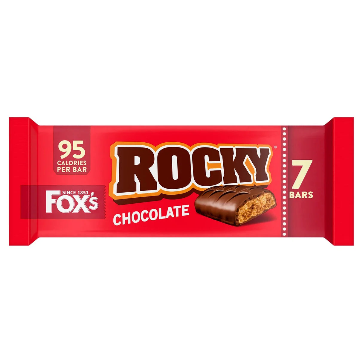 Fox's Rocky Chocolate Biscuit Bars 7 x 19g
