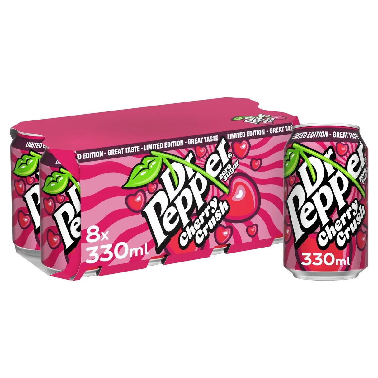 Dr Pepper Zero Cherry 8x330ml