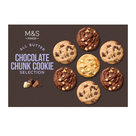 M&S All Butter Chocolate Chunk Cookie Selection 500g