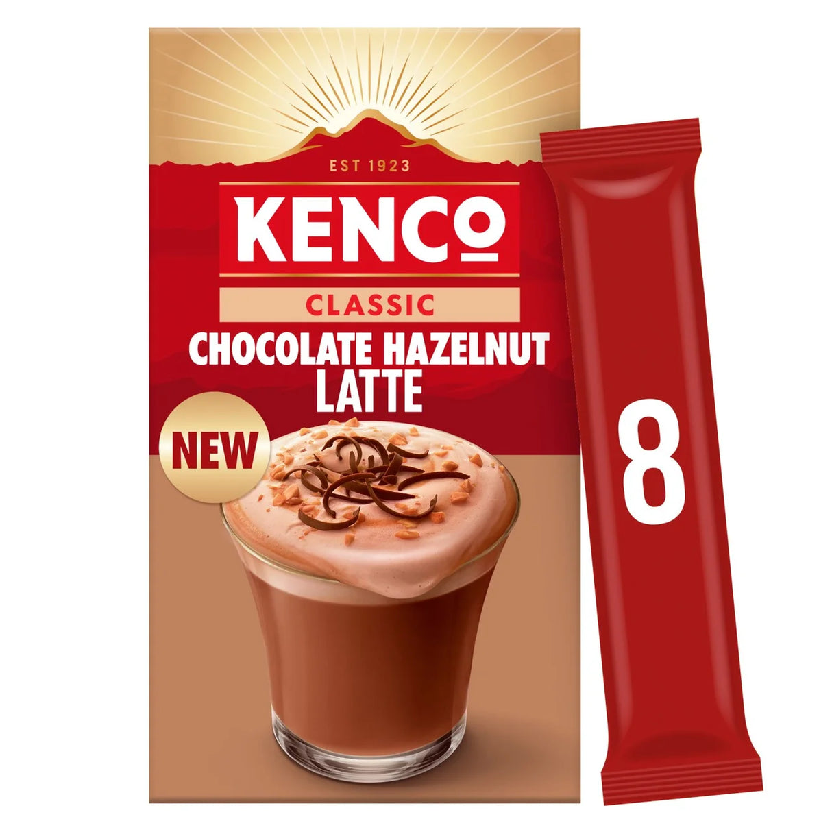Kenco Hazelnut Sachets 8 per pack