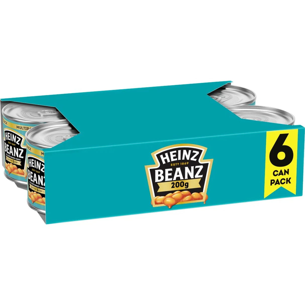 Heinz Beanz Cans 6 x 200g