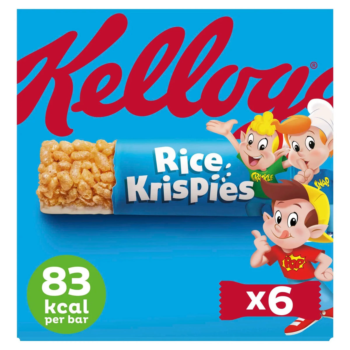 Kellogg's Rice Krispies Breakfast Cereal Bars 6 x 20g – Bakkali