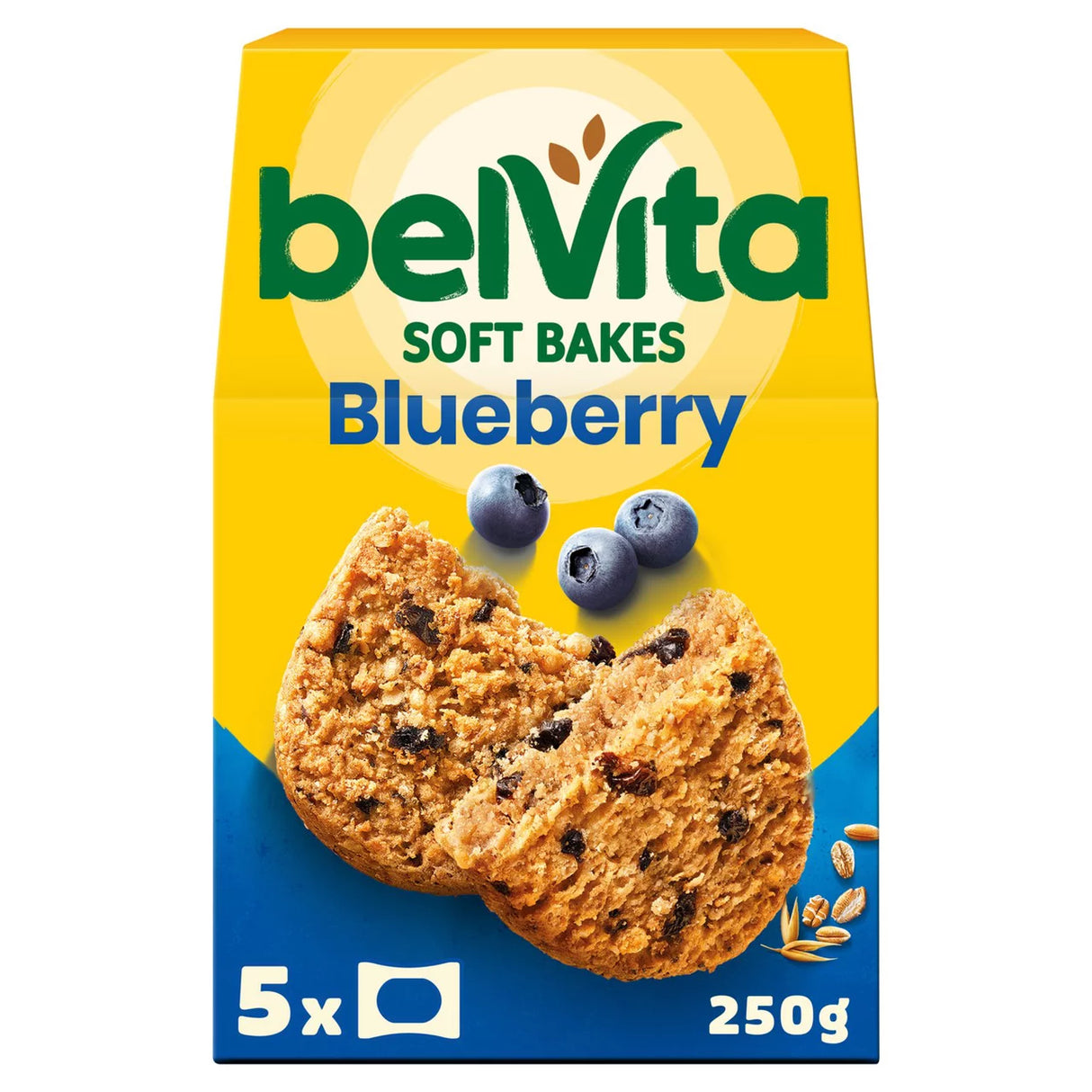 Belvita Breakfast Biscuits Soft Bakes Filled Blueberry x5