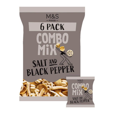 M&S Salt & Pepper Combo Mix Multipack 6 per pack