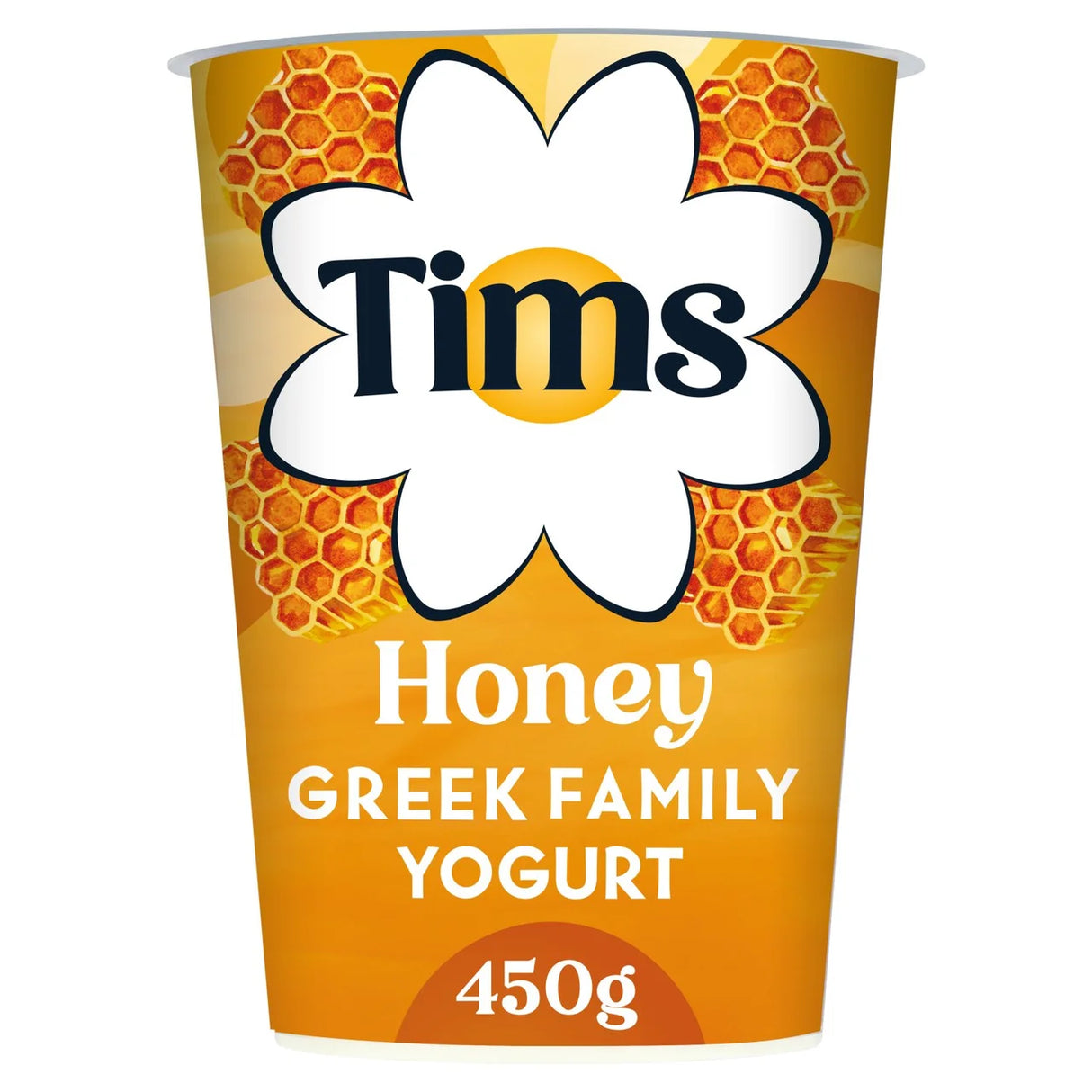 Tims Dairy Greek Style Yoghurt with Honey 450g