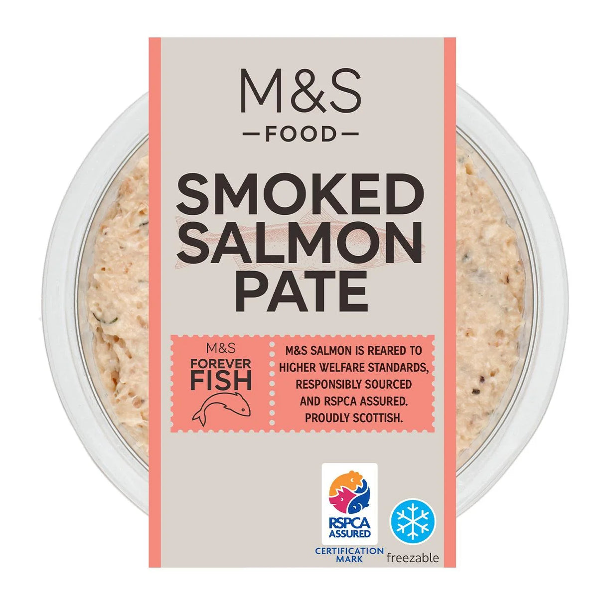 M&S Smoked Salmon Pate 115g
