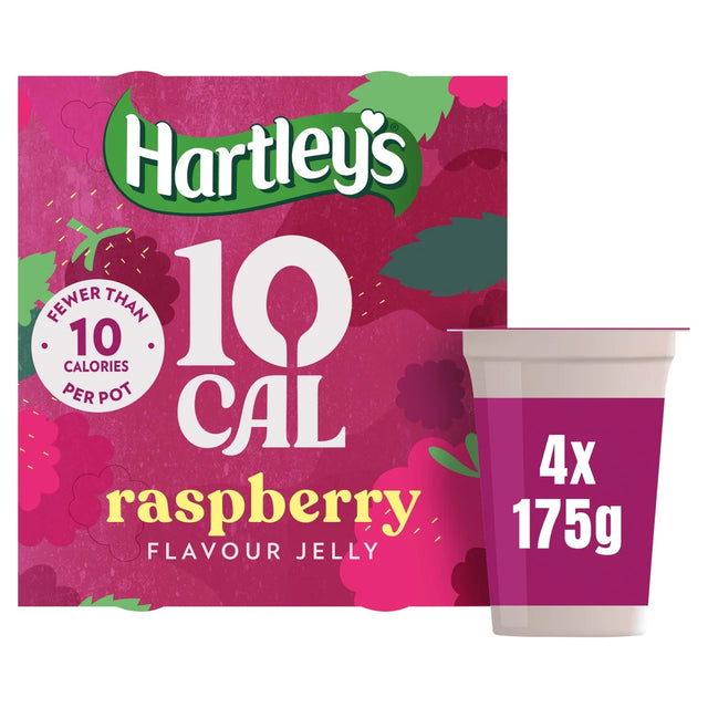 Hartley's 10cal Raspberry Jelly 4 x 175g
