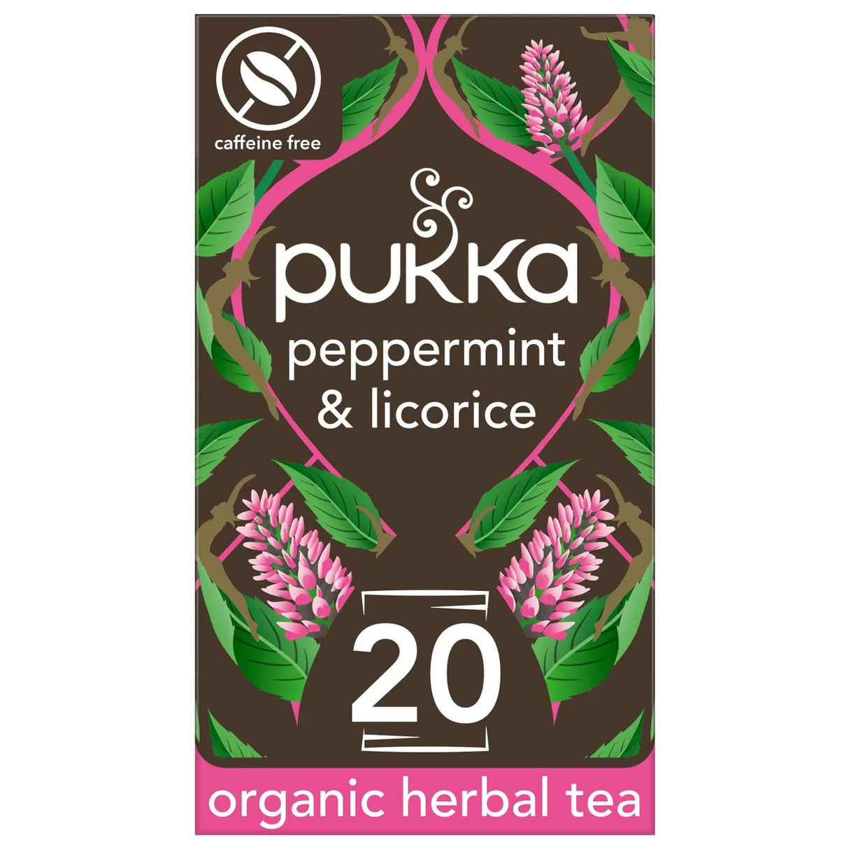 Pukka Organic Peppermint & Licorice Mint Tea x20 Compostable Tea Bags
