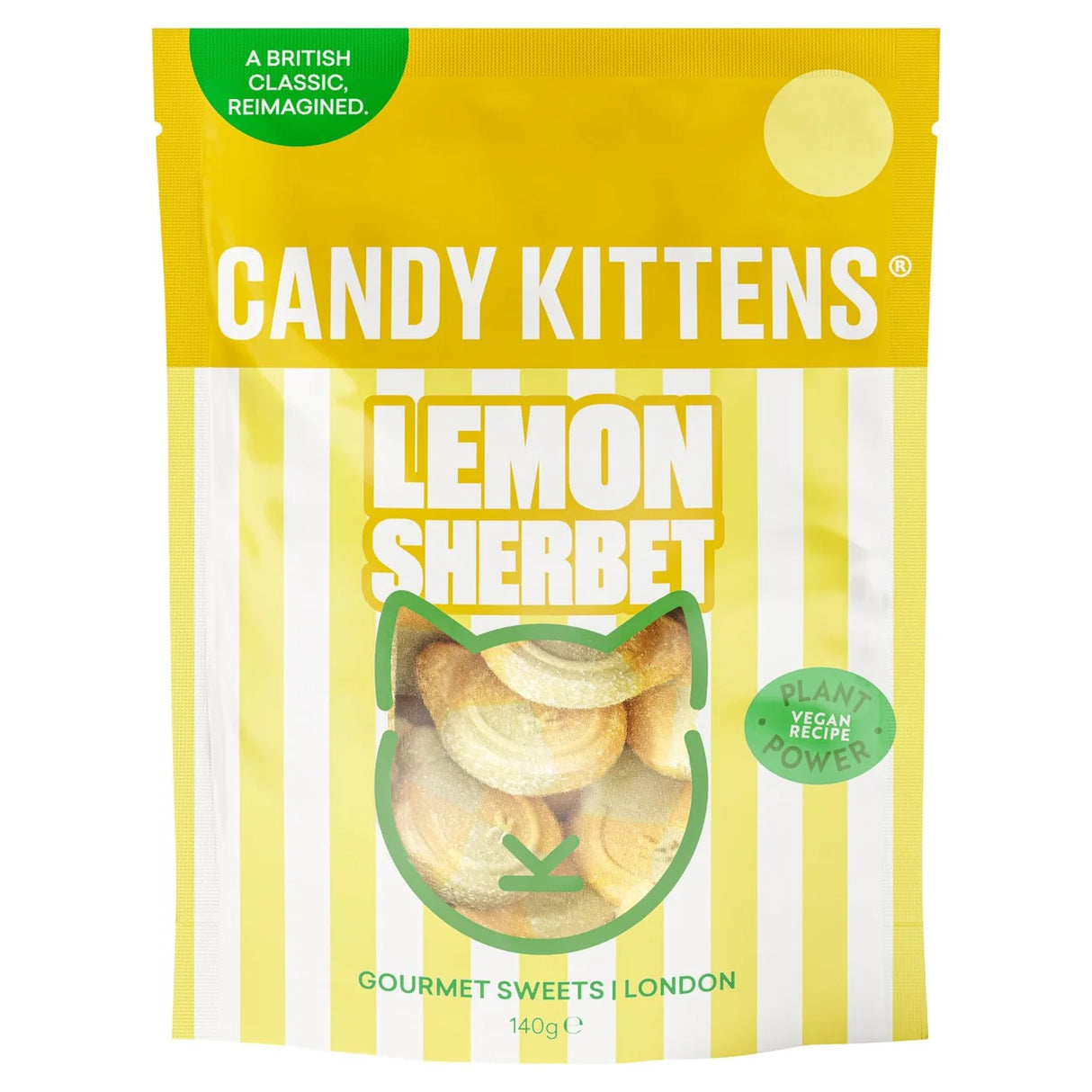 Candy Kittens Lemon Sherbet 140g