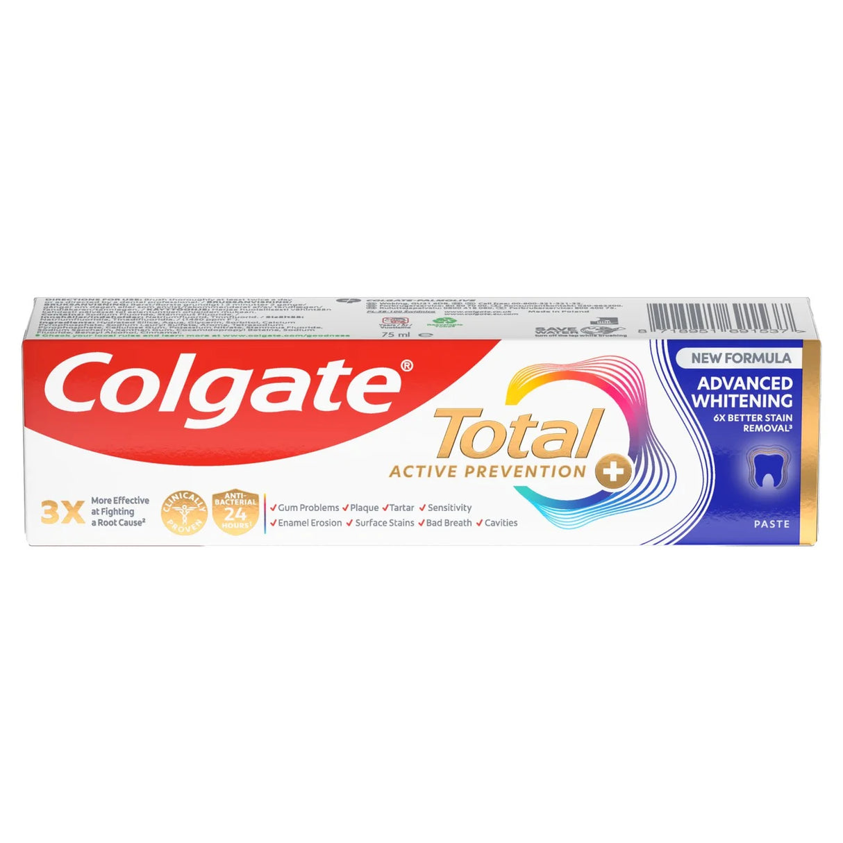 Colgate Total Advanced Whitening Toothpaste 75ml