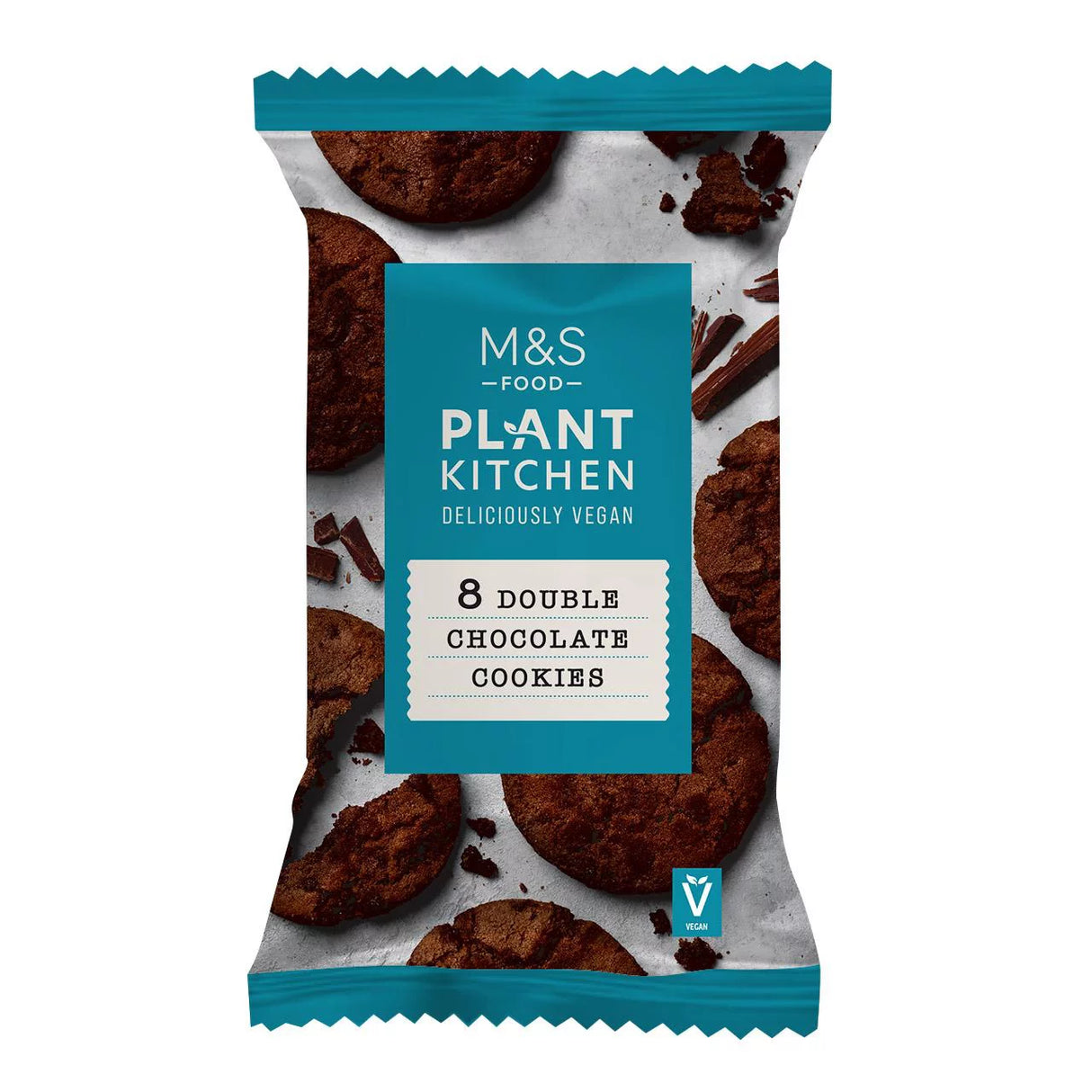 M&S Plant Kitchen Double Chocolate Cookies 200g