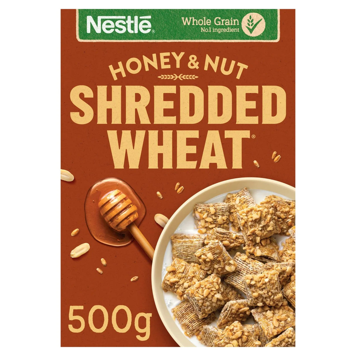 Nestle Shredded Wheat Honey Nut Cereal 500g