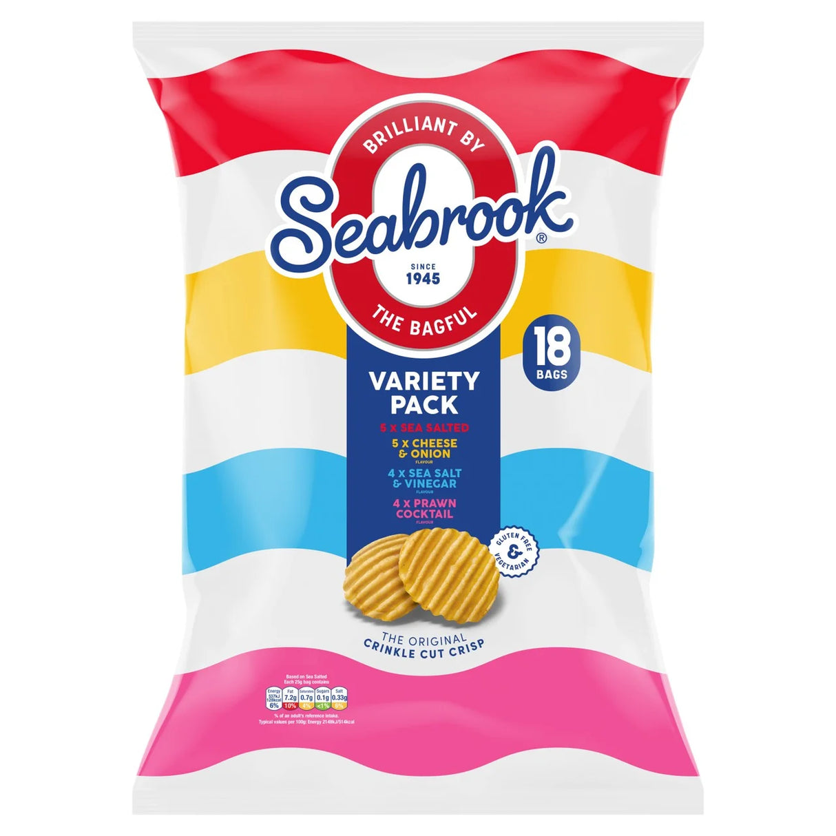 Seabrook Variety 18 x 25g