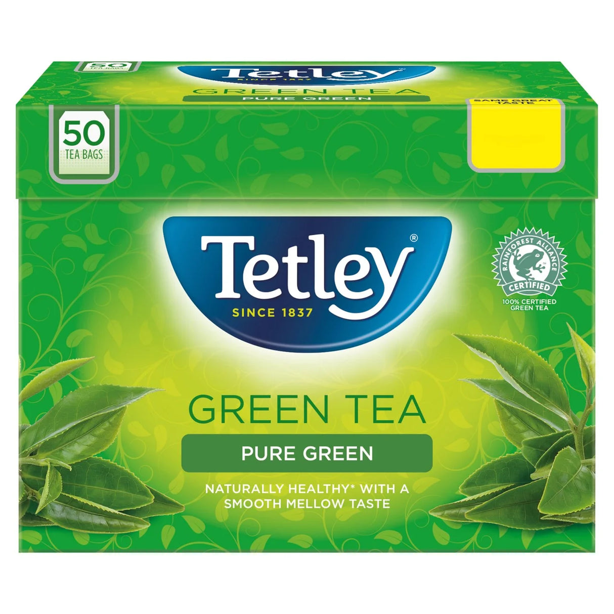 Tetley Pure Green Tea Bags 50s 100g