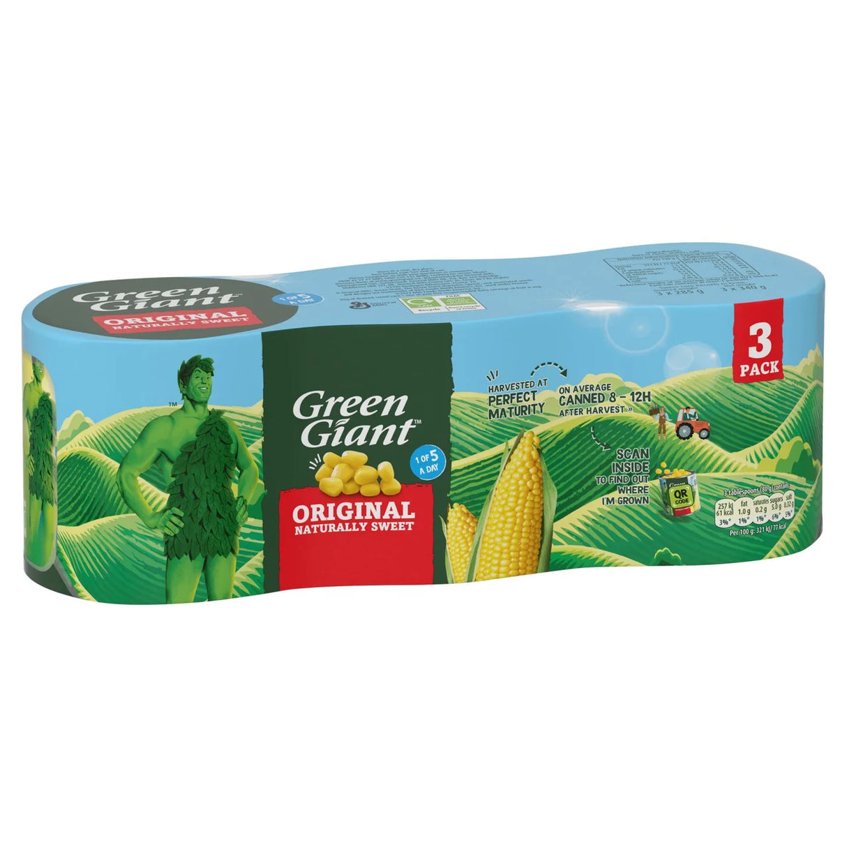 Green Giant Original Sweetcorn  3x285g