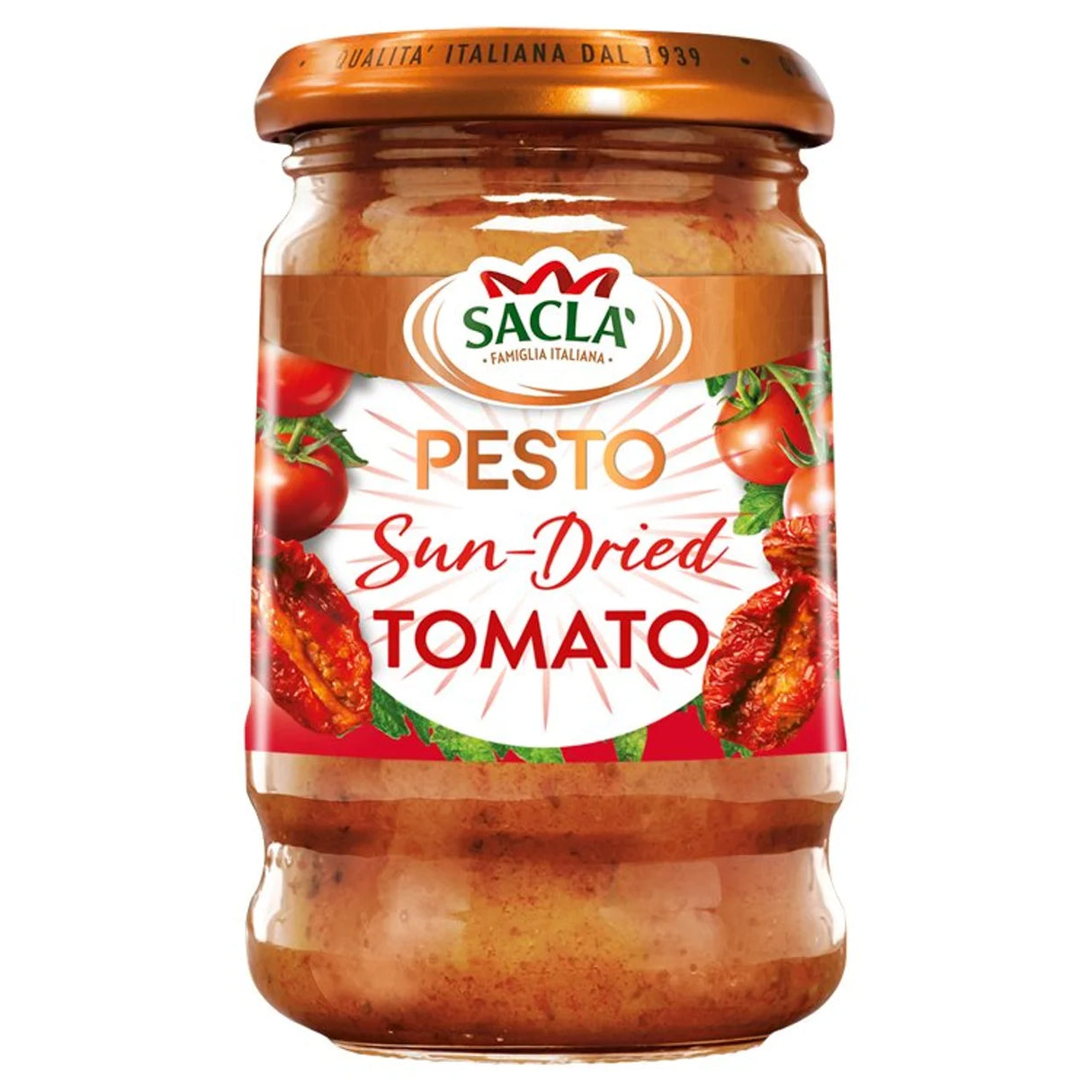 Sacla Sun-Dried Tomato Pesto 190g