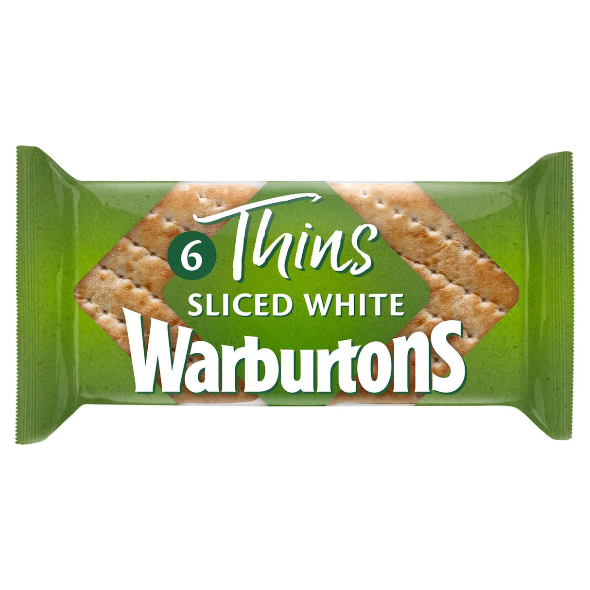 Warburtons White Sandwich Thins 6PK
