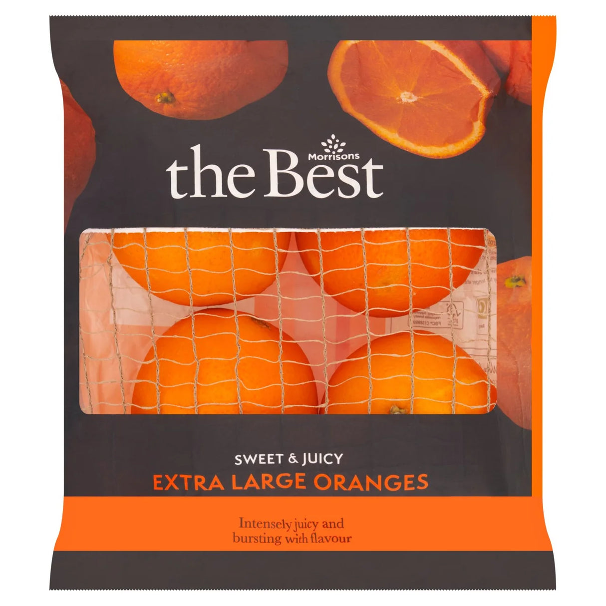 Morrisons The Best Extra Large Oranges 4 per pack