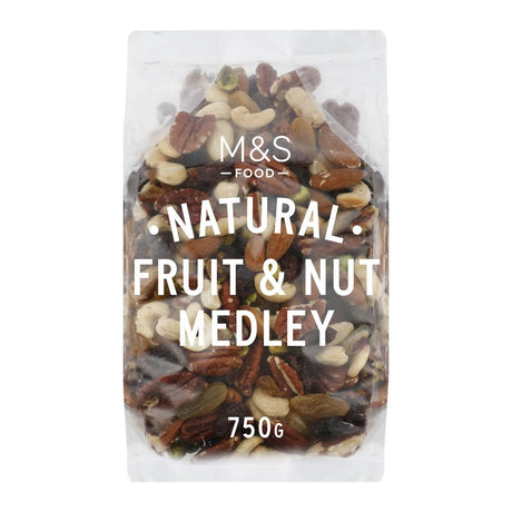 M&S Natural Fruit & Nut Medley 750g
