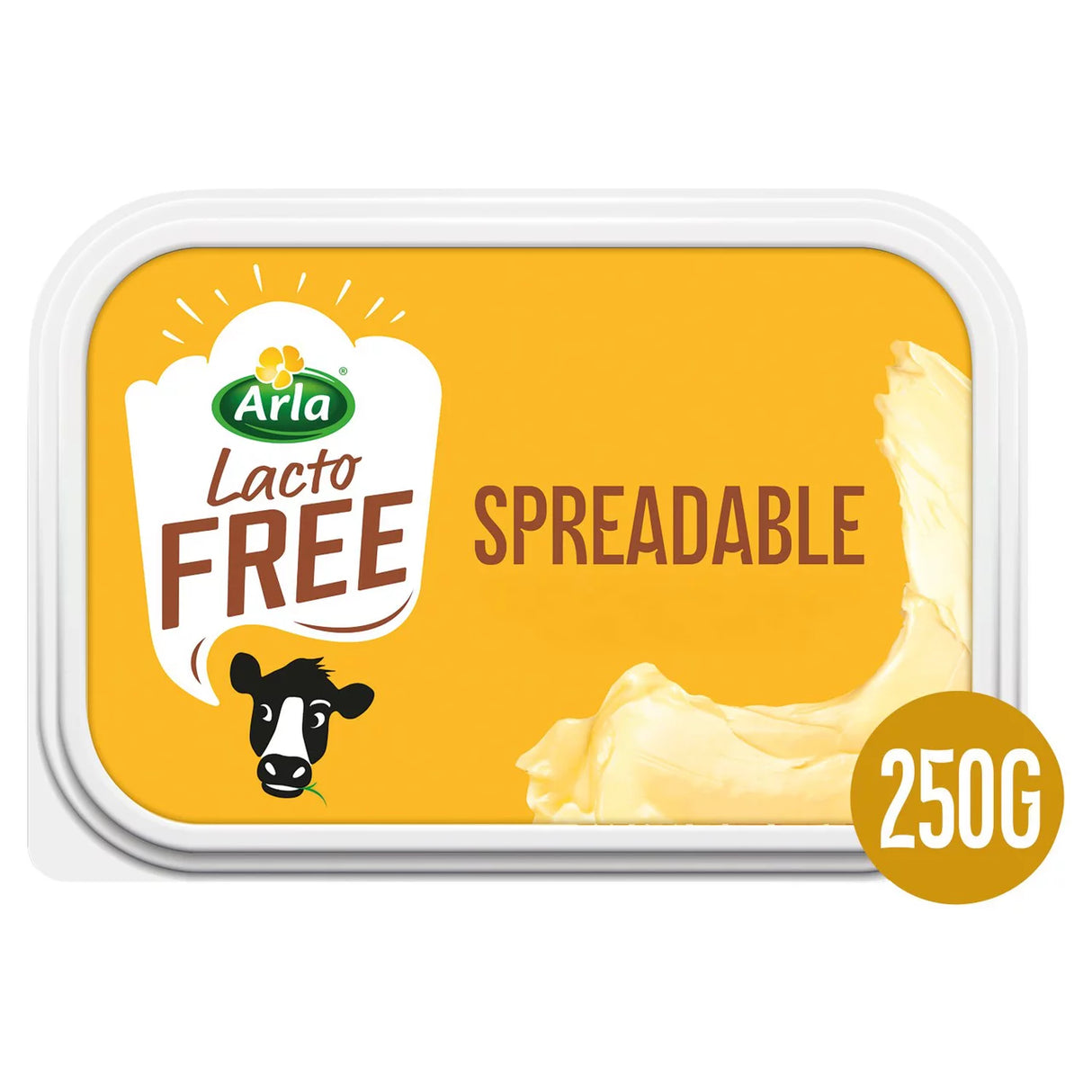 Arla LactoFREE Slightly Salted Spreadable Blend of Butter and Rapeseed Oil 250g