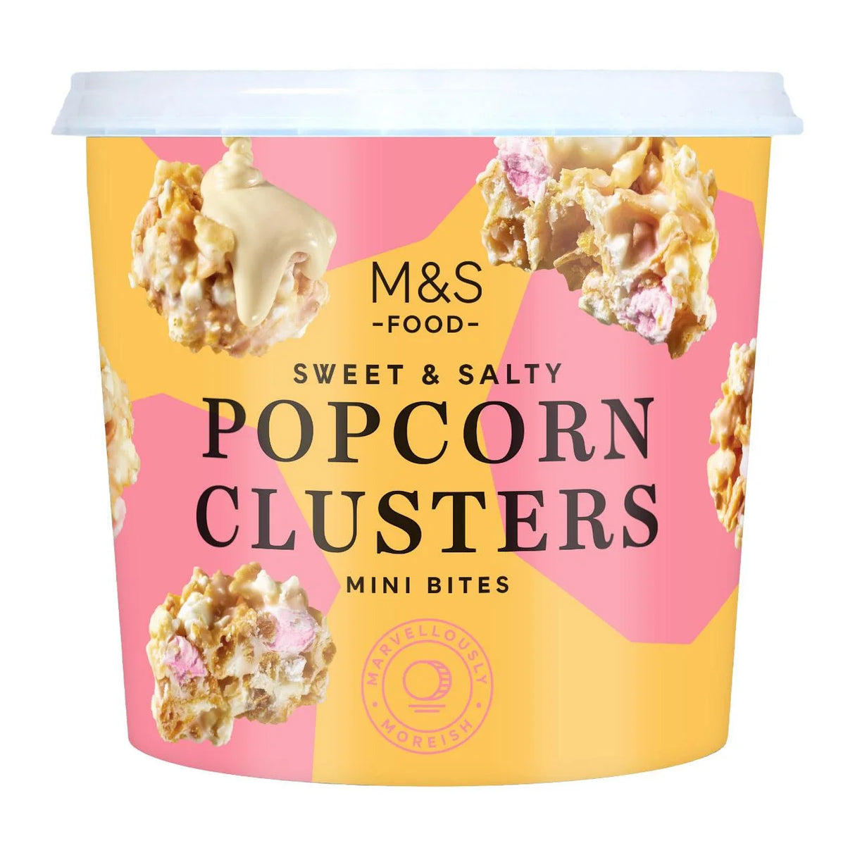M&S Sweet & Salty Popcorn Clusters Mini Bites 245g