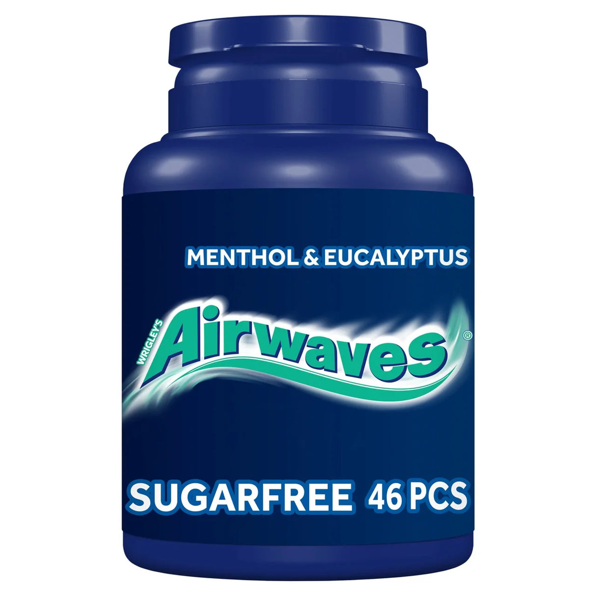 Wrigley's Airwaves Menthol & Eucalyptus Sugar Free Chewing Gum 46 Pieces 46 per pack