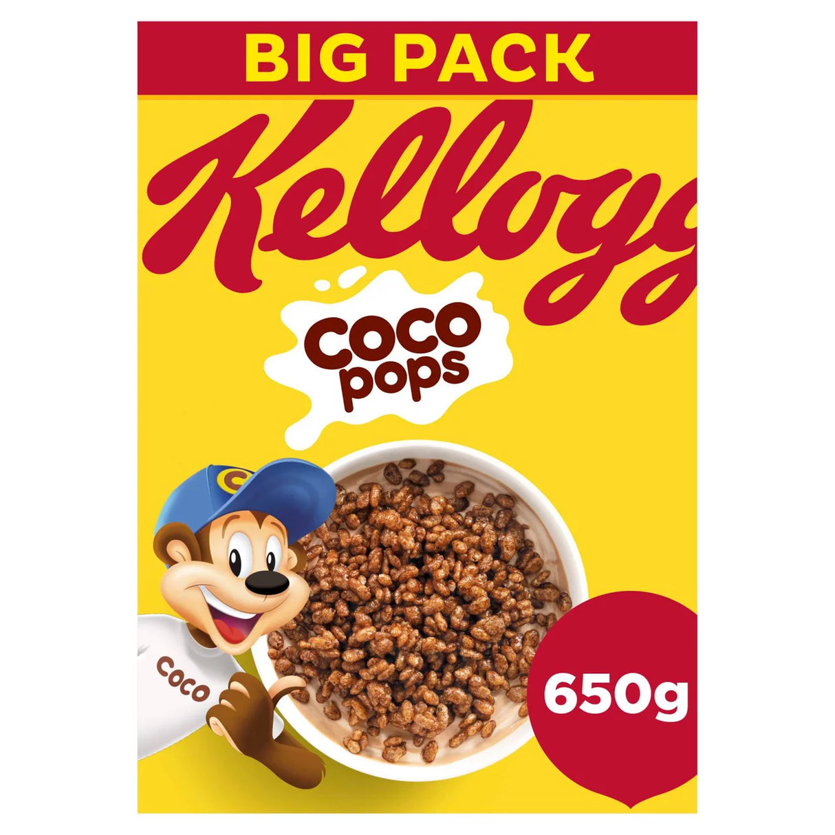 Kellogg's Coco Pops Breakfast Cereal 650g