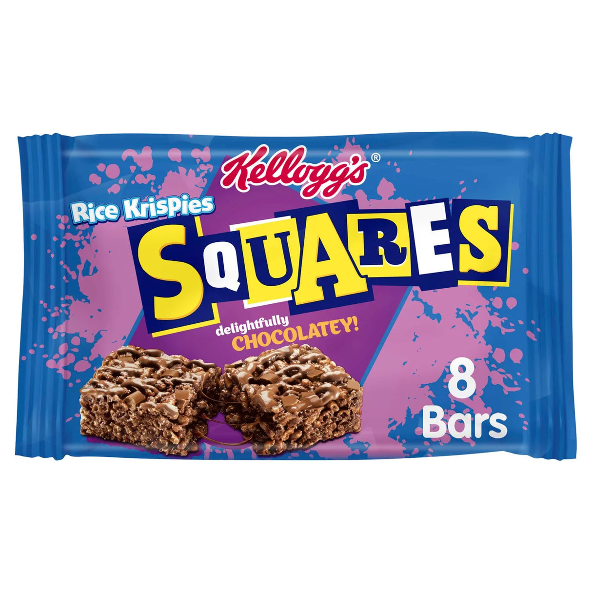 Kellogg's Rice Krispies Squares Totally Chocolatey 34g x8