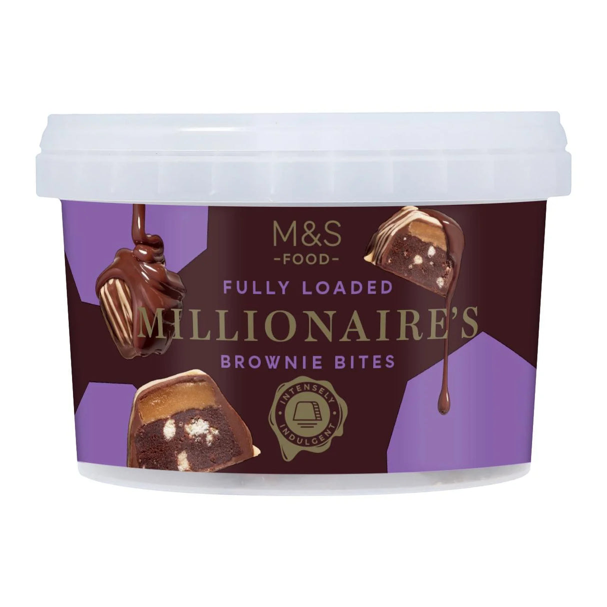 M&S Millionaires Brownie Mini Bites 300g