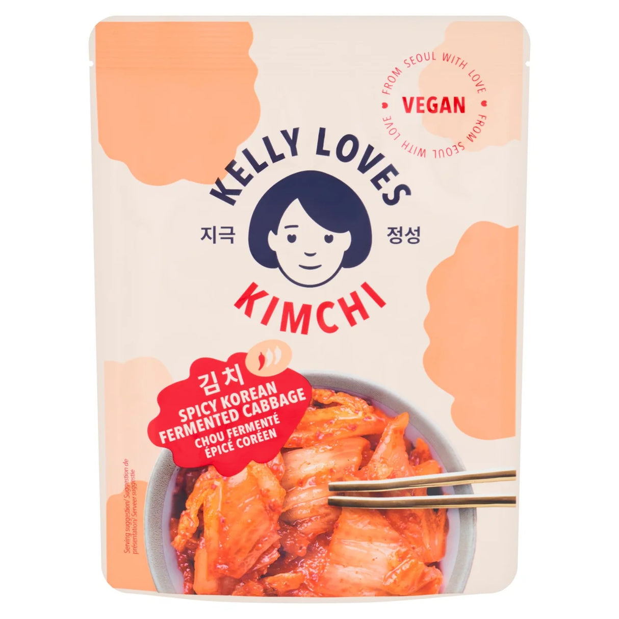 Kelly Loves Korean Kimchi 80g