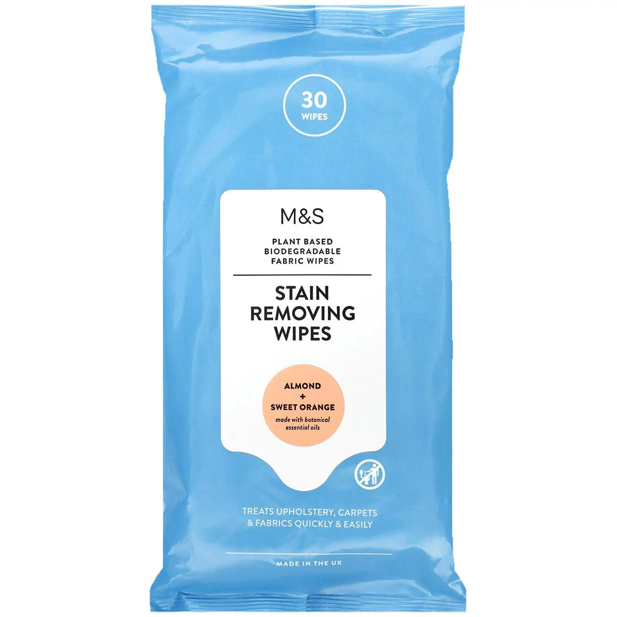 M&S Stain Removing Wipes x30