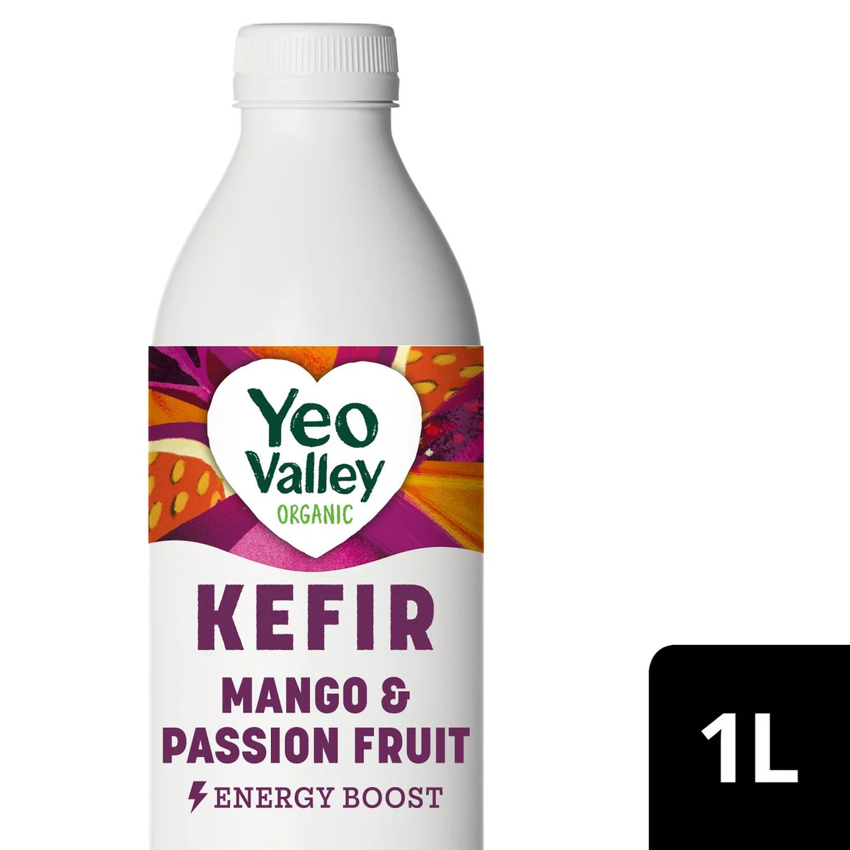 Yeo Valley Organic Kefir Drink Mango & Passionfruit 1l